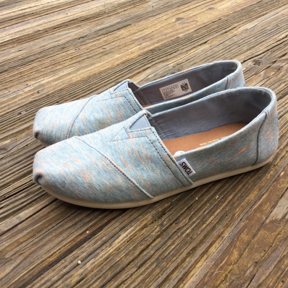Alaskan Blue Heather Wool Toms - Picture 1 of 7